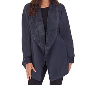 Kookaburra sherpa cardigan